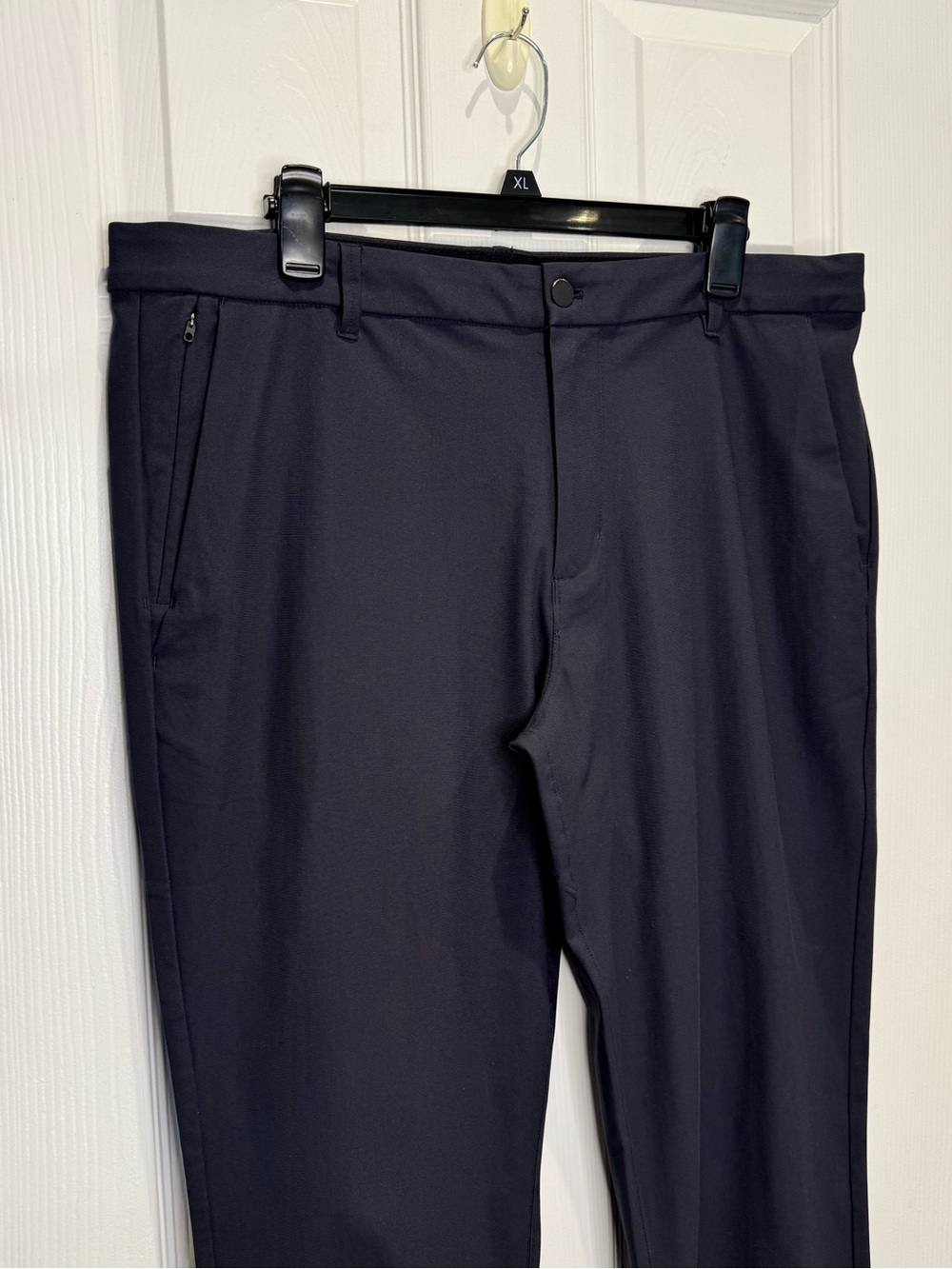 7 Diamonds Infinity Chino Athletic Pants Men's 36x32 Navy Blue Golf Athleisure - Picture 4 of 7